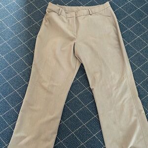 Worthington light brown size 16 dress pants  Modern fit.  Great shape.